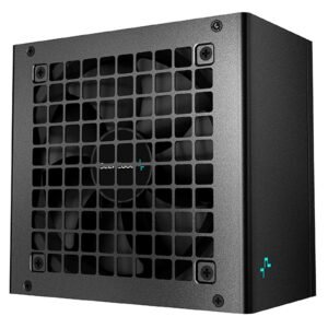 DeepCool PK750D 750W PSU, 120mm Silent Hydro Bearing Fan, 80 PLUS Bronze, Non Modular, UK Plug, Flat Black Cables, Stable with Low Noise Performance