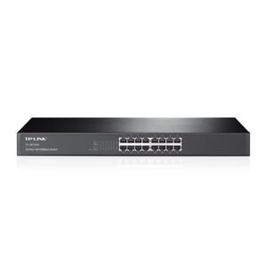 TP-Link TL-SF1016 16-Port 10/100Mbps Metal Rackmount Network Switch