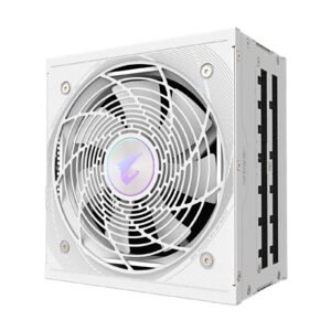 GIGABYTE AORUS ELITE P1000W 80+ Platinum Modular PCIe 5.0 ICE Power Supply - ATX 3.0 Standard, Fully Modular, Quiet 120mm Fan, Compact Design